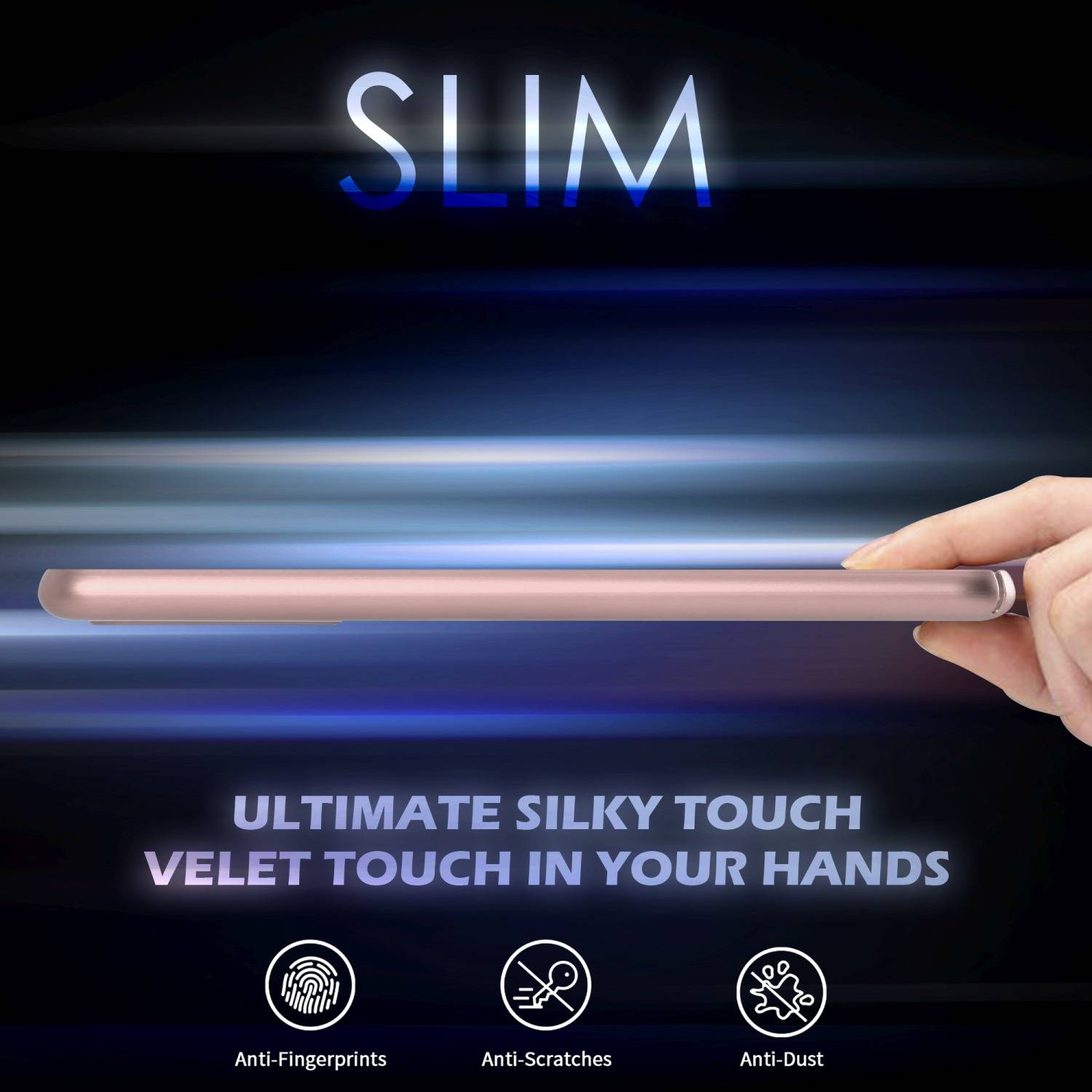 Cadorabo Hülle für Samsung Galaxy A13 5G Schutzhülle in Rosa Hard Case Handy Hülle Etui