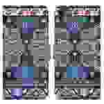 Cadorabo Schutzhülle für Apple iPhone 7 / 7S / 8 / SE 2020 Hülle Design Blau Handyhülle Schutzhülle Etui Magnetisch Case