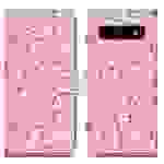 Cadorabo Schutzhülle für Samsung Galaxy S10 4G Hülle Design Rosa Handyhülle Schutzhülle Etui Magnetisch Case Cover
