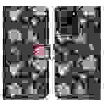 Cadorabo Schutzhülle für Samsung Galaxy S20 ULTRA Hülle Design Schwarz Handyhülle Schutzhülle Etui Magnetisch Case Cover