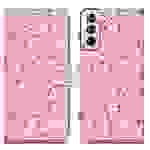 Cadorabo Schutzhülle für Samsung Galaxy S21 FE Hülle Design Rosa Handyhülle Schutzhülle Etui Magnetisch Case Cover