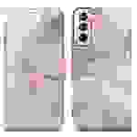 Cadorabo Schutzhülle für Samsung Galaxy S22 PLUS Hülle Design Lila Handyhülle Schutzhülle Etui Magnetisch Case Cover