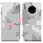 Cadorabo Schutzhülle für Huawei MATE 30 Hülle Design Lila Handyhülle Schutzhülle Etui Magnetisch Case Cover
