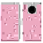 Cadorabo Schutzhülle für Huawei MATE 30 Hülle Design Rosa Handyhülle Schutzhülle Etui Magnetisch Case Cover