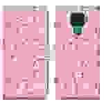 Cadorabo Schutzhülle für Huawei MATE 30 LITE Hülle Design Rosa Handyhülle Schutzhülle Etui Magnetisch Case Cover