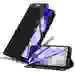 Cadorabo Hülle für Samsung Galaxy M23 5G Schutz Hülle in Schwarz Handyhülle Etui Case Cover Magnetverschluss