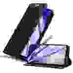 Cadorabo Hülle für Samsung Galaxy M33 5G Schutz Hülle in Schwarz Handyhülle Etui Case Cover Magnetverschluss