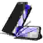 Cadorabo Hülle für Samsung Galaxy M53 5G Schutz Hülle in Schwarz Handyhülle Etui Case Cover Magnetverschluss