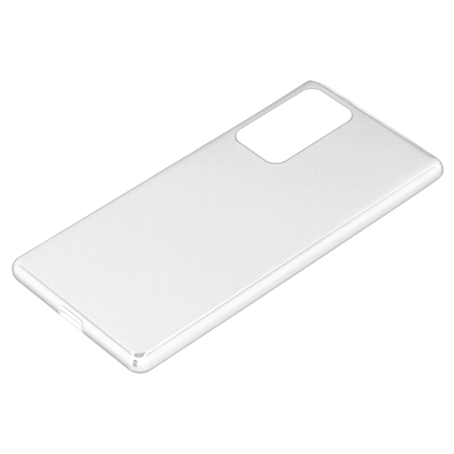 Cadorabo Hülle für Motorola EDGE 20 PRO / EDGE S PRO Schutz Hülle in Transparent Schutzhülle TPU Silikon Cover Etui Case