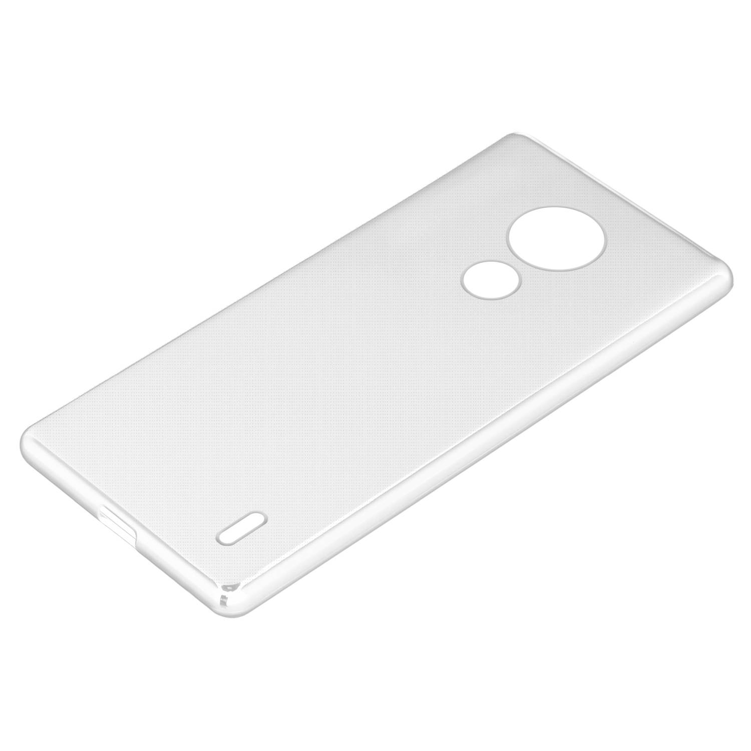 Cadorabo Hülle für Nokia C21 Schutz Hülle in Transparent Schutzhülle TPU Silikon Cover Etui Case