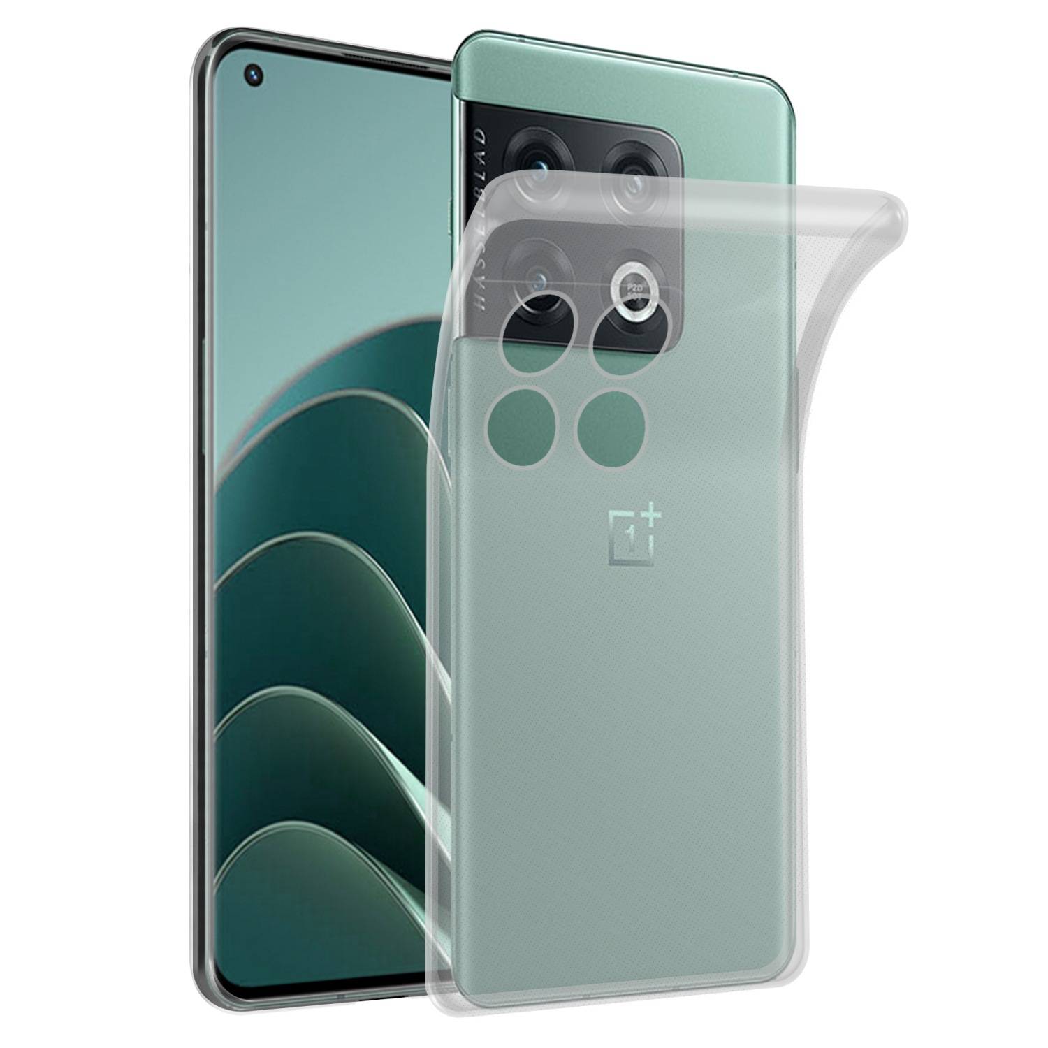 Cadorabo Hülle für OnePlus 10 PRO 5G Schutz Hülle in Transparent Schutzhülle TPU Silikon Cover Etui Case