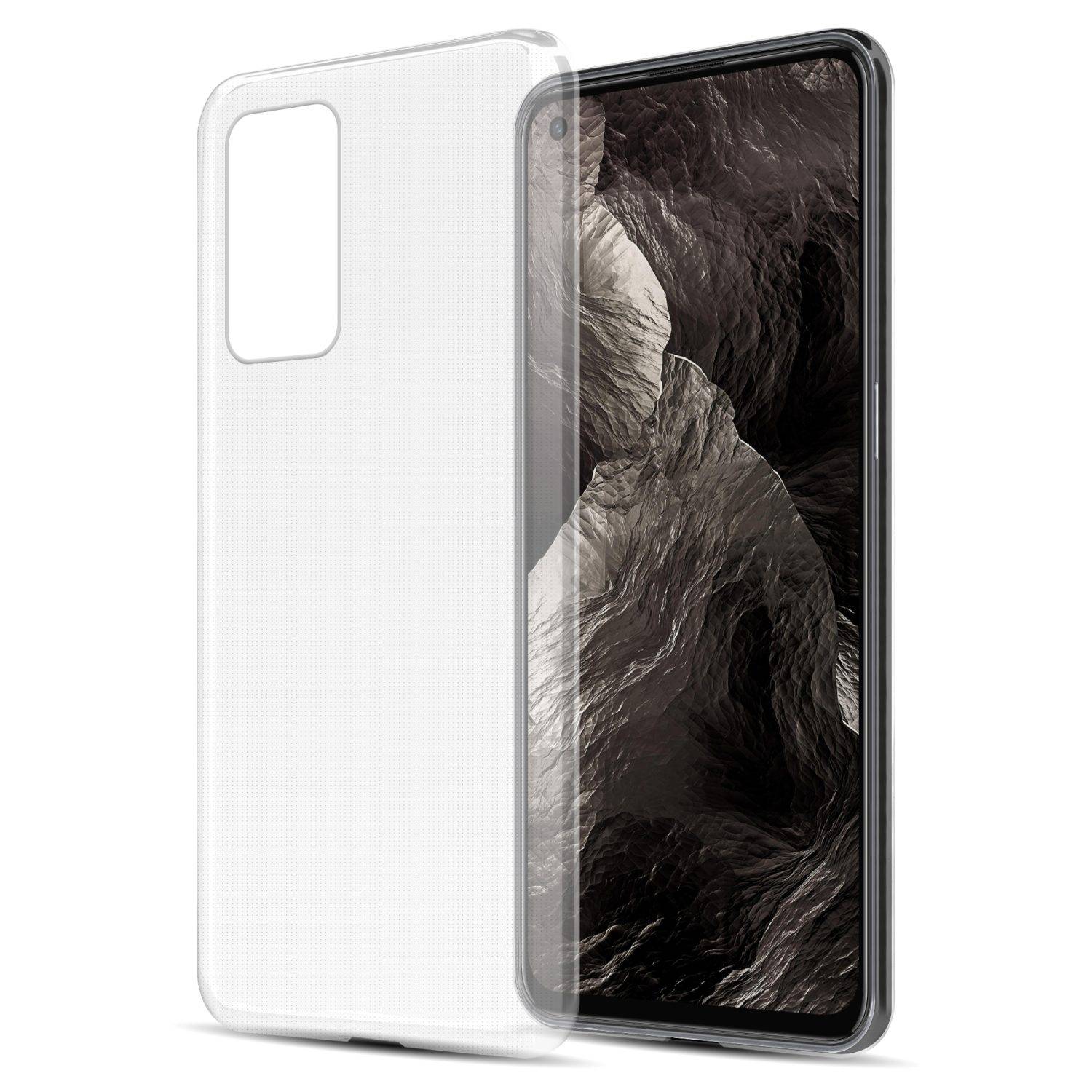 Cadorabo Hülle für Realme GT Master Schutz Hülle in Transparent Schutzhülle TPU Silikon Cover Etui Case