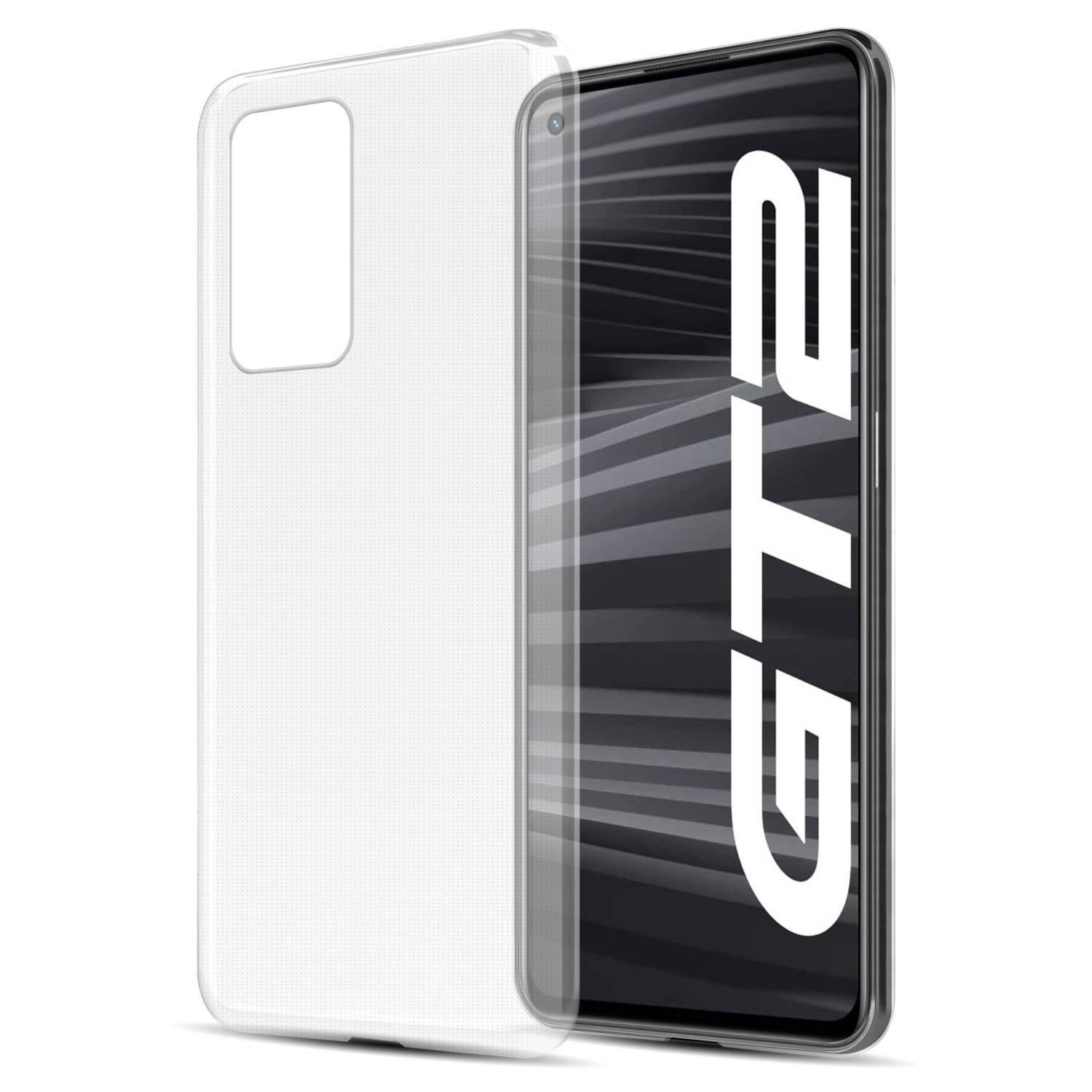 Cadorabo Hülle für Realme GT 2 / GT Neo 2 Schutz Hülle in Transparent Schutzhülle TPU Silikon Cover Etui Case