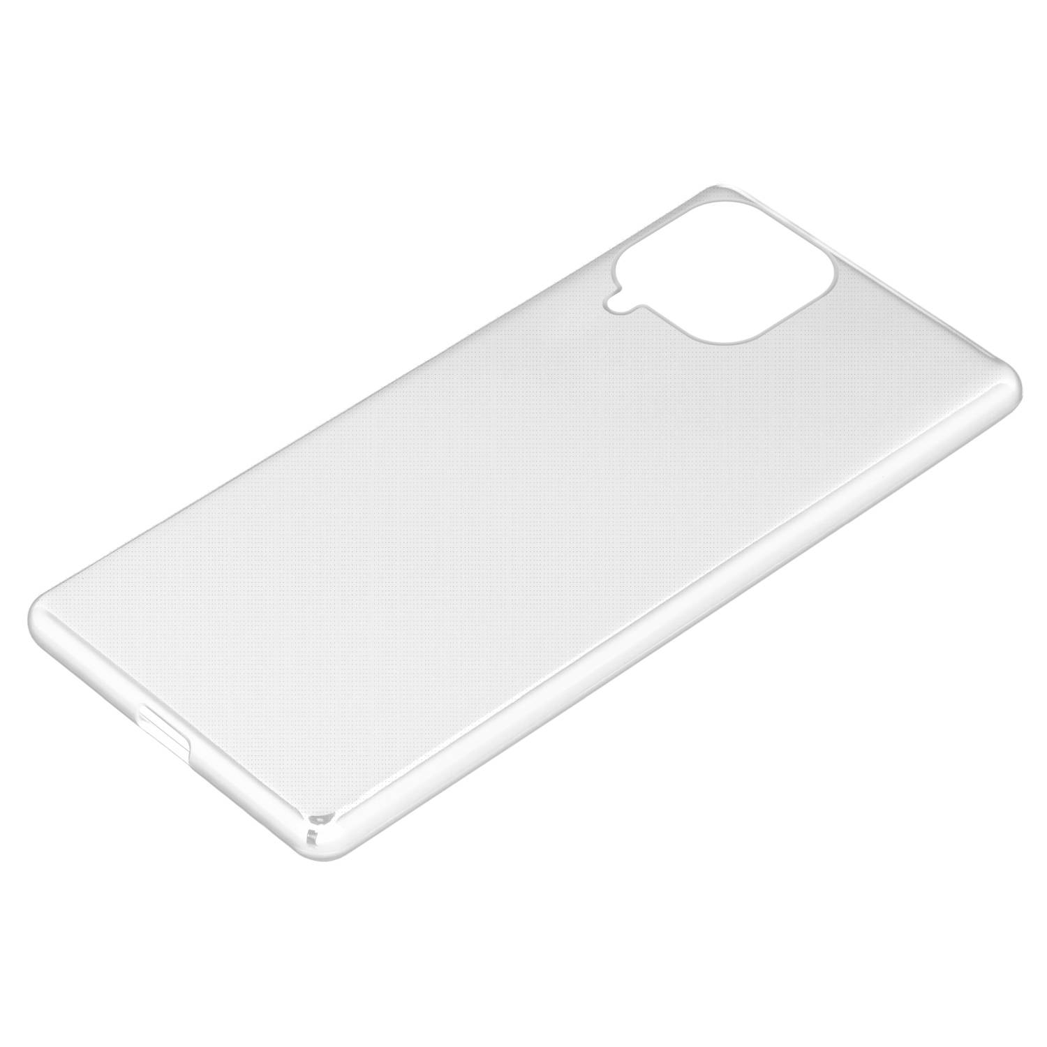 Cadorabo Hülle für Samsung Galaxy M53 5G Schutz Hülle in Transparent Schutzhülle TPU Silikon Cover Etui Case
