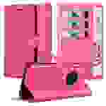 Cadorabo Hülle für Honor 50 LITE Schutz Hülle in Pink Handyhülle Etui Case Cover Magnetverschluss