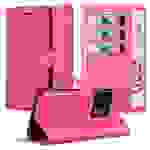 Cadorabo Hülle für OnePlus 10 PRO 5G Schutz Hülle in Pink Handyhülle Etui Case Cover Magnetverschluss