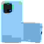 Cadorabo Hülle für Oppo FIND X5 Schutzhülle in Blau Handyhülle TPU Silikon Etui Case Cover