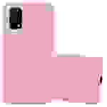 Cadorabo Hülle für Realme 7 5G Schutzhülle in Rosa Handyhülle TPU Silikon Etui Case Cover