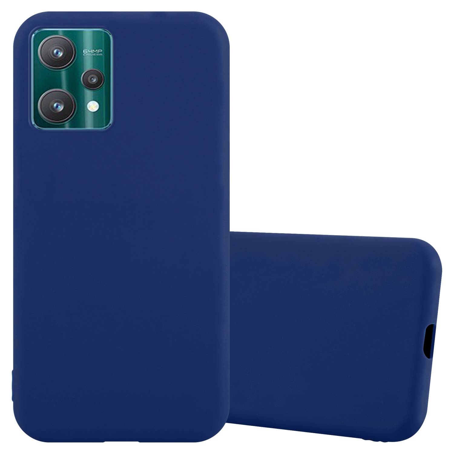 Cadorabo Hülle für Realme 9 5G / 9 PRO / V25 / Q5 / OnePlus Nord CE 2 LITE 5G Schutzhülle in Blau Handyhülle TPU Silikon