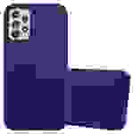 Cadorabo Hülle für Samsung Galaxy A73 5G Schutzhülle in Blau Handyhülle TPU Silikon Etui Case Cover