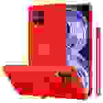 Cadorabo Hülle für Realme 8 4G / 8 PRO Schutz Hülle in Rot Handyhülle TPU Etui Case Cover
