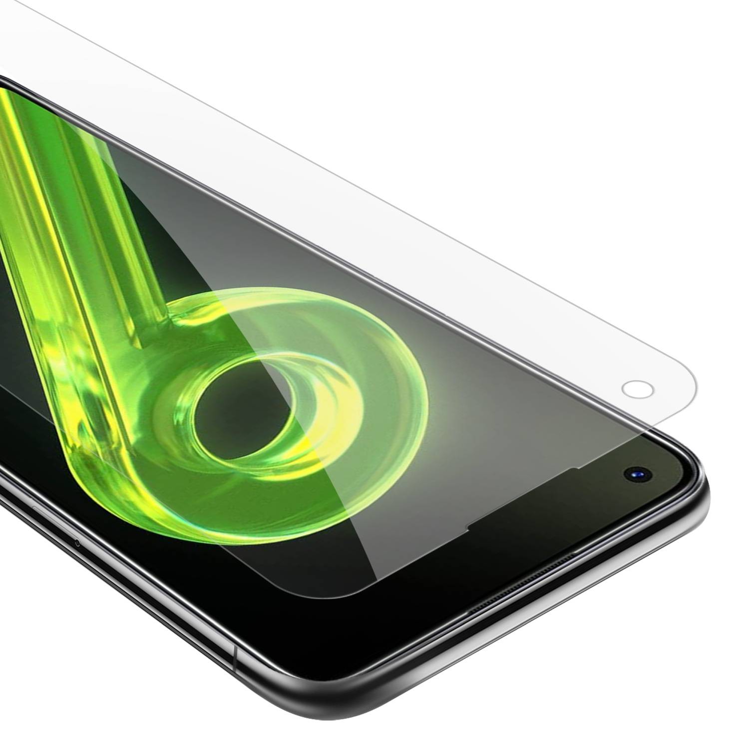 Cadorabo Panzer Folie für Realme 9 4G / 9 PRO+ Schutzfolie in Transparent Gehärtetes Tempered Display-Schutzglas