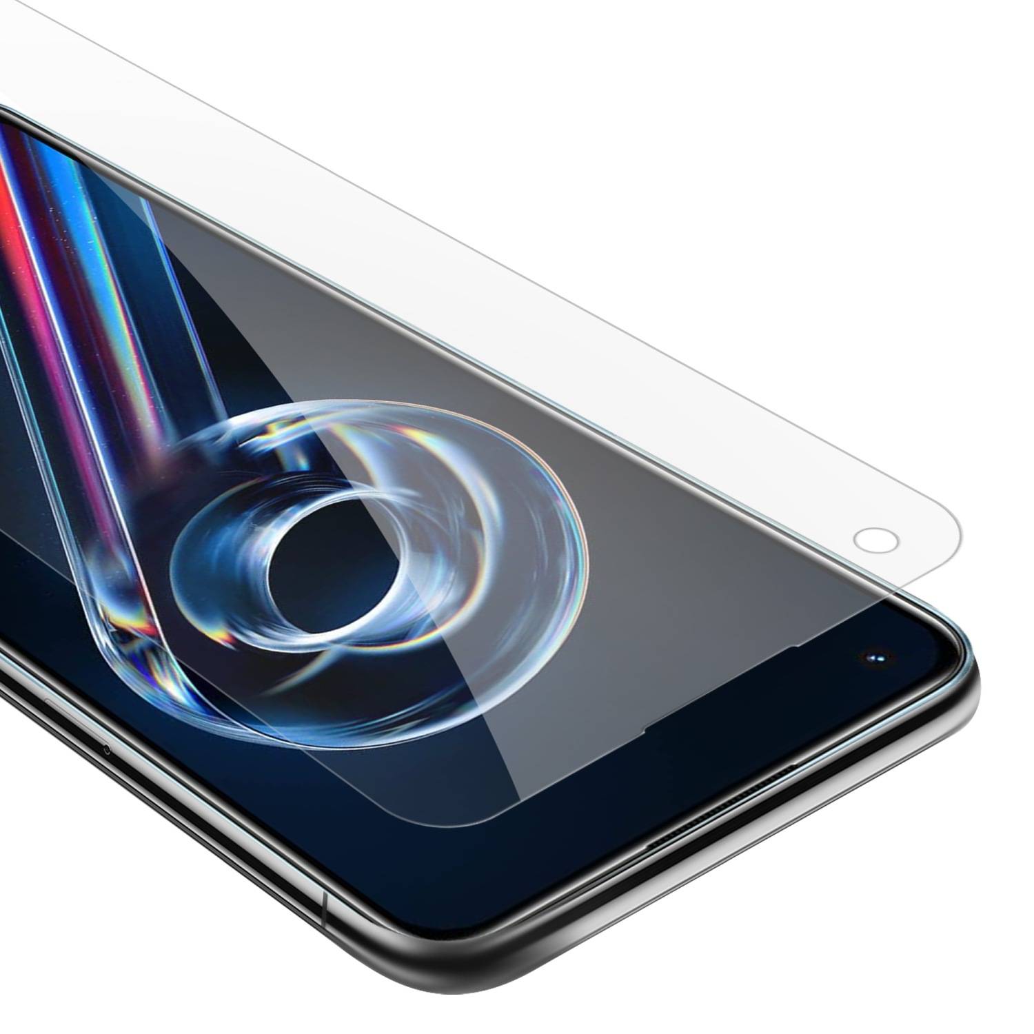 Cadorabo Panzer Folie für Realme 9 5G / 9 PRO / V25 / Q5 / OnePlus Nord CE 2 LITE 5G Schutzfolie in Transparent
