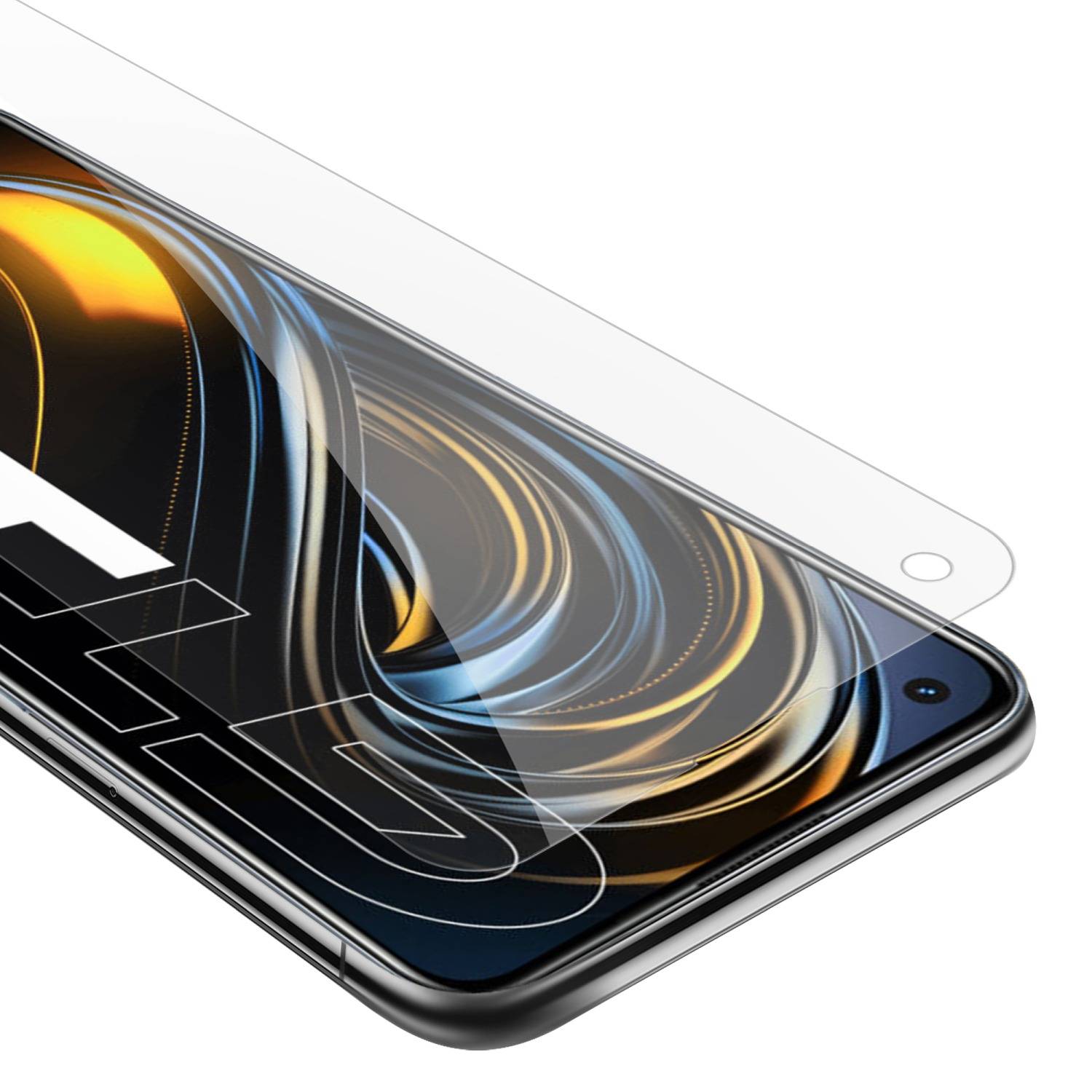 Cadorabo Panzer Folie für Realme GT / GT Neo 2T / Q3 PRO Schutzfolie in Transparent Gehärtetes Tempered