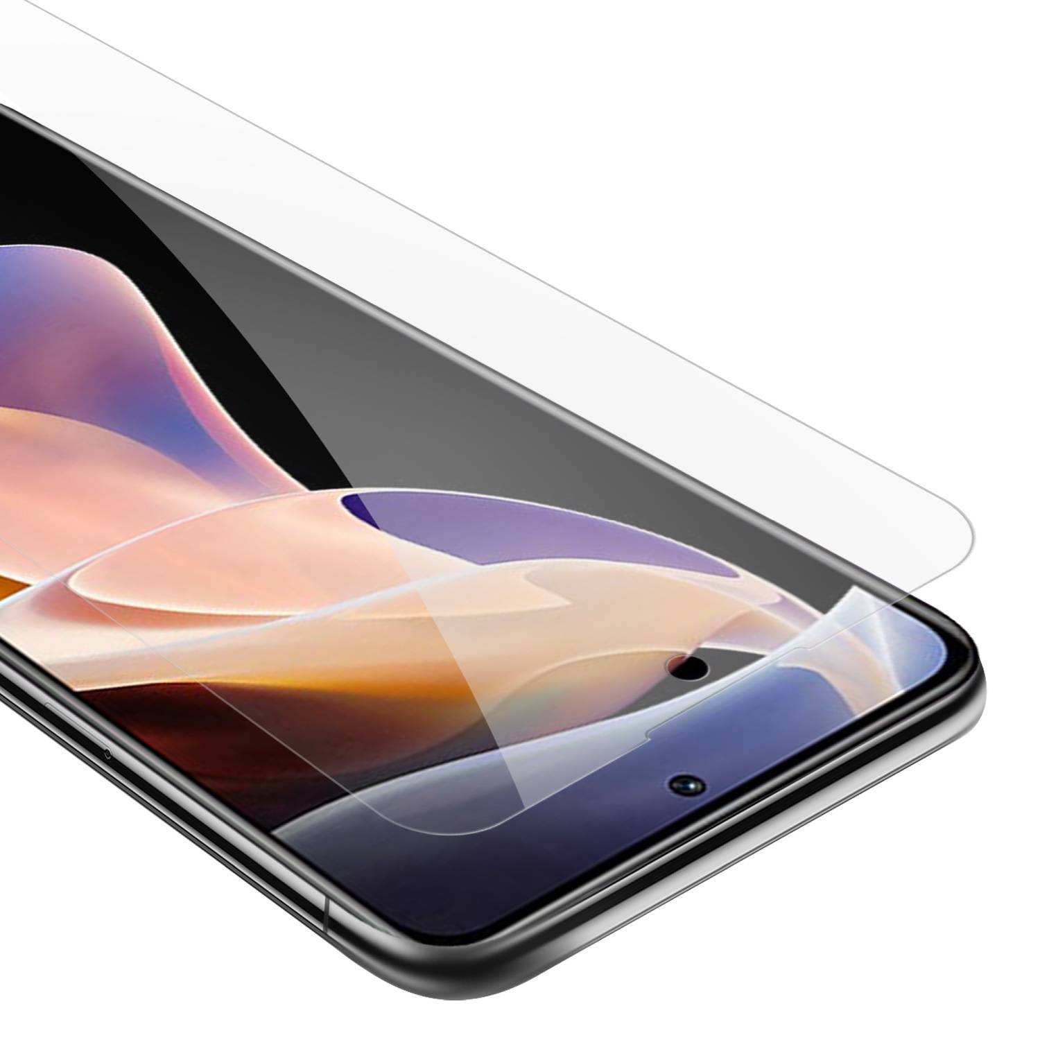 Cadorabo Panzer Folie für Xiaomi RedMi NOTE 11 PRO 4G / 5G Schutzfolie in Transparent Gehärtetes Tempered