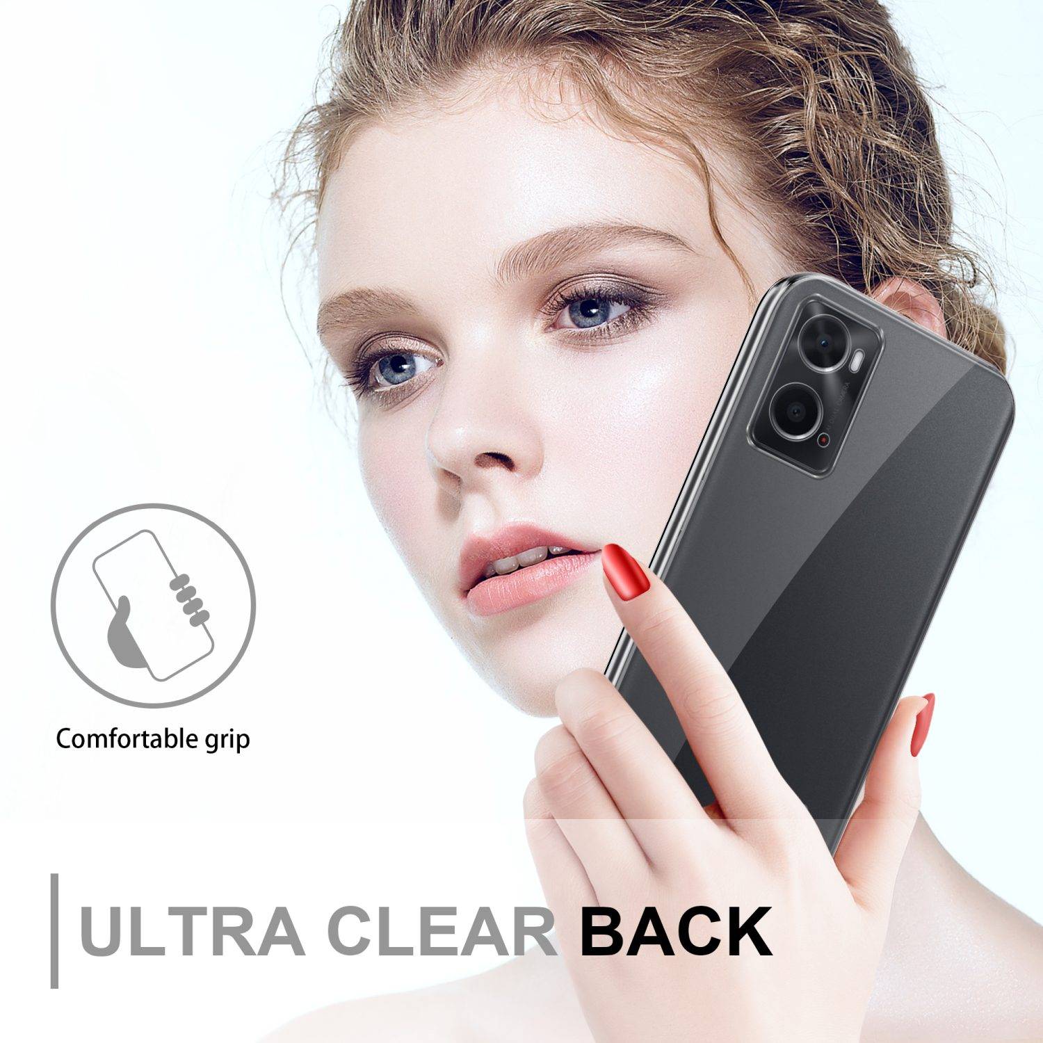 Cadorabo Schutzhülle für Oppo A36 / A76 Hülle in Transparent 360° Etui Full Body Handyhülle Cover Case