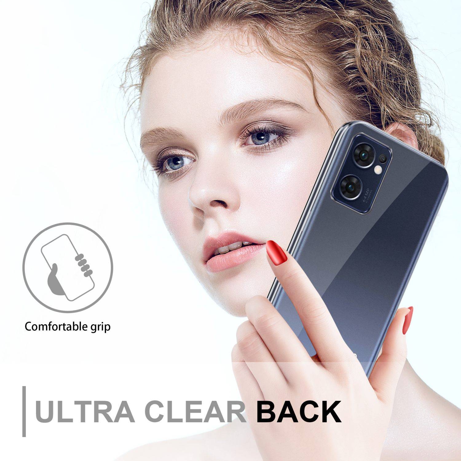 Cadorabo Schutzhülle für Oppo FIND X5 LITE / Reno7 5G Hülle in Transparent 360° Etui Full Body Handyhülle Cover Case