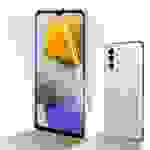 Cadorabo Schutzhülle für Samsung Galaxy M23 5G Hülle in Transparent 360° Etui Full Body Handyhülle Cover Case