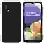 Cadorabo Hülle für Samsung Galaxy A32 5G Schutz Hülle in Schwarz Handyhülle TPU Etui Case Cover Kameraschutz