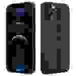 Cadorabo Hülle für Apple iPhone 12 PRO MAX Schutz Hülle in Schwarz Handyhülle TPU Silikon Etui Case