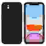 Cadorabo Hülle für Apple iPhone 11 Schutz Hülle in Schwarz TPU Silikon Etui Case Handyhülle