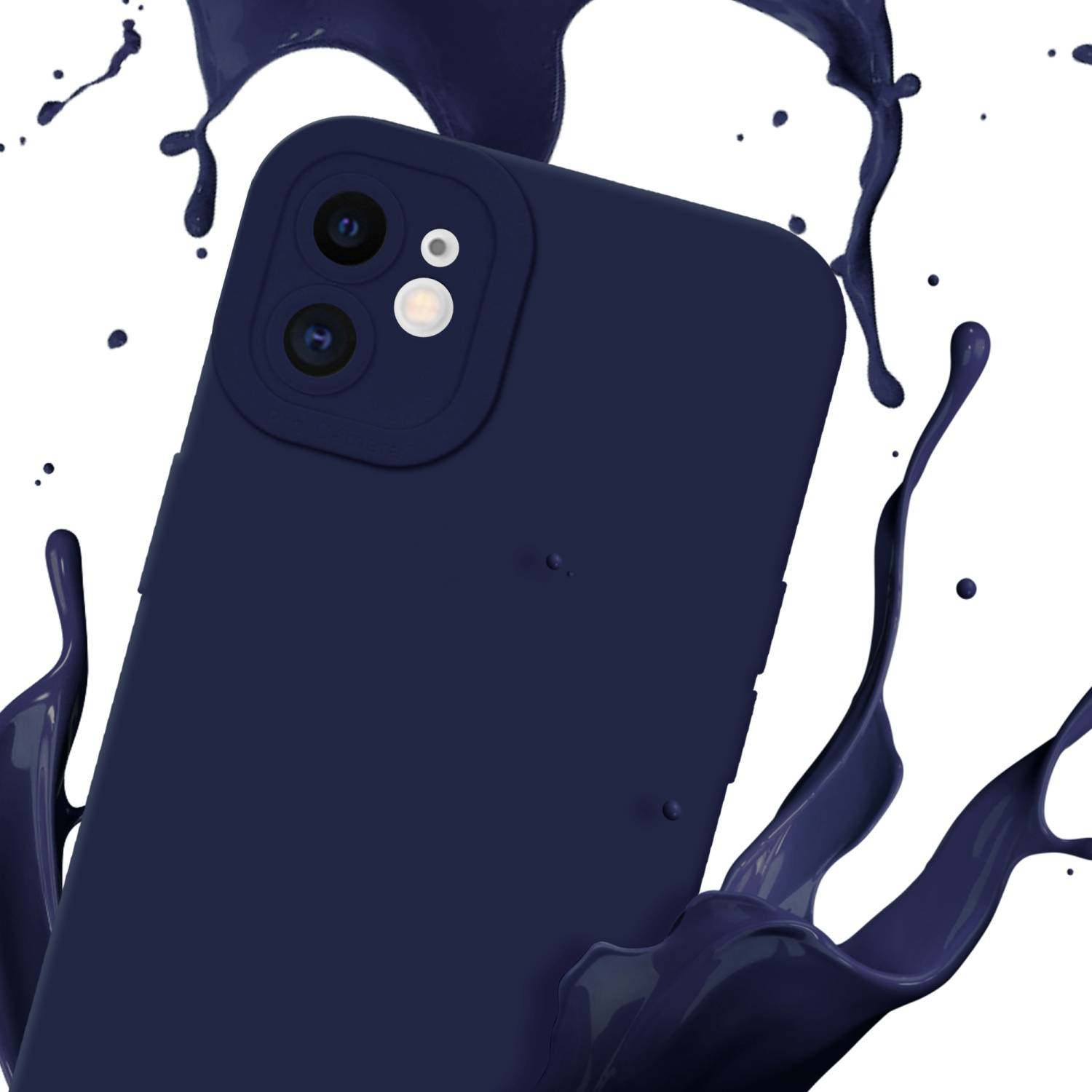 Cadorabo Hülle für Apple iPhone 11 Schutz Hülle in Blau TPU Silikon Etui Case Handyhülle