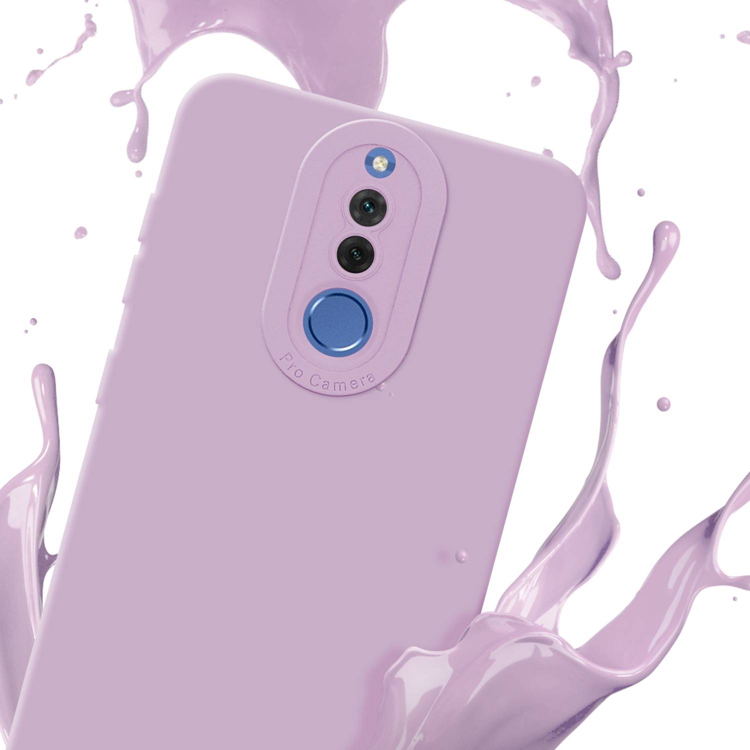 Cadorabo Hülle für Huawei MATE 10 LITE Schutz Hülle in Rosa TPU Silikon Etui Case Handyhülle