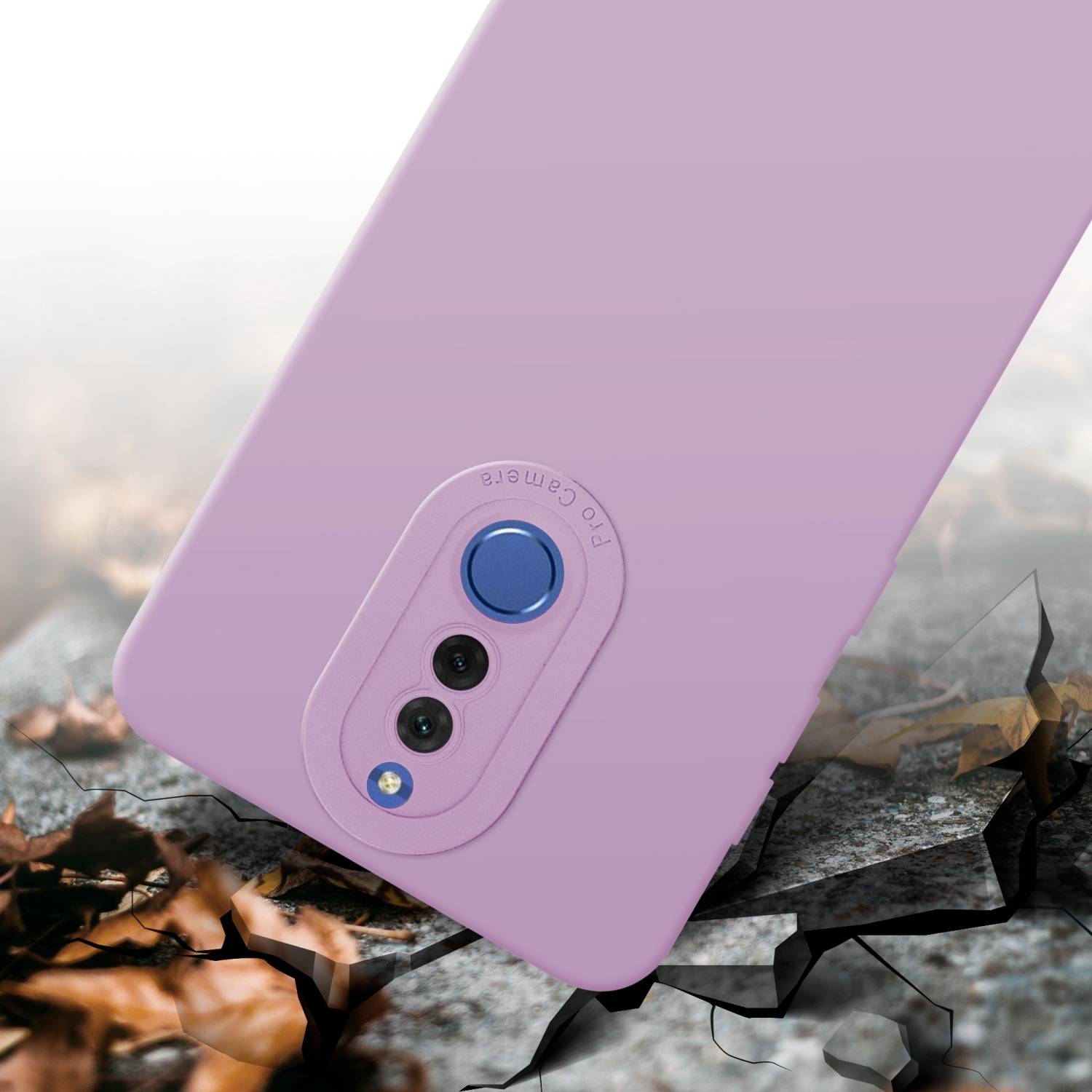 Cadorabo Hülle für Huawei MATE 10 LITE Schutz Hülle in Rosa TPU Silikon Etui Case Handyhülle