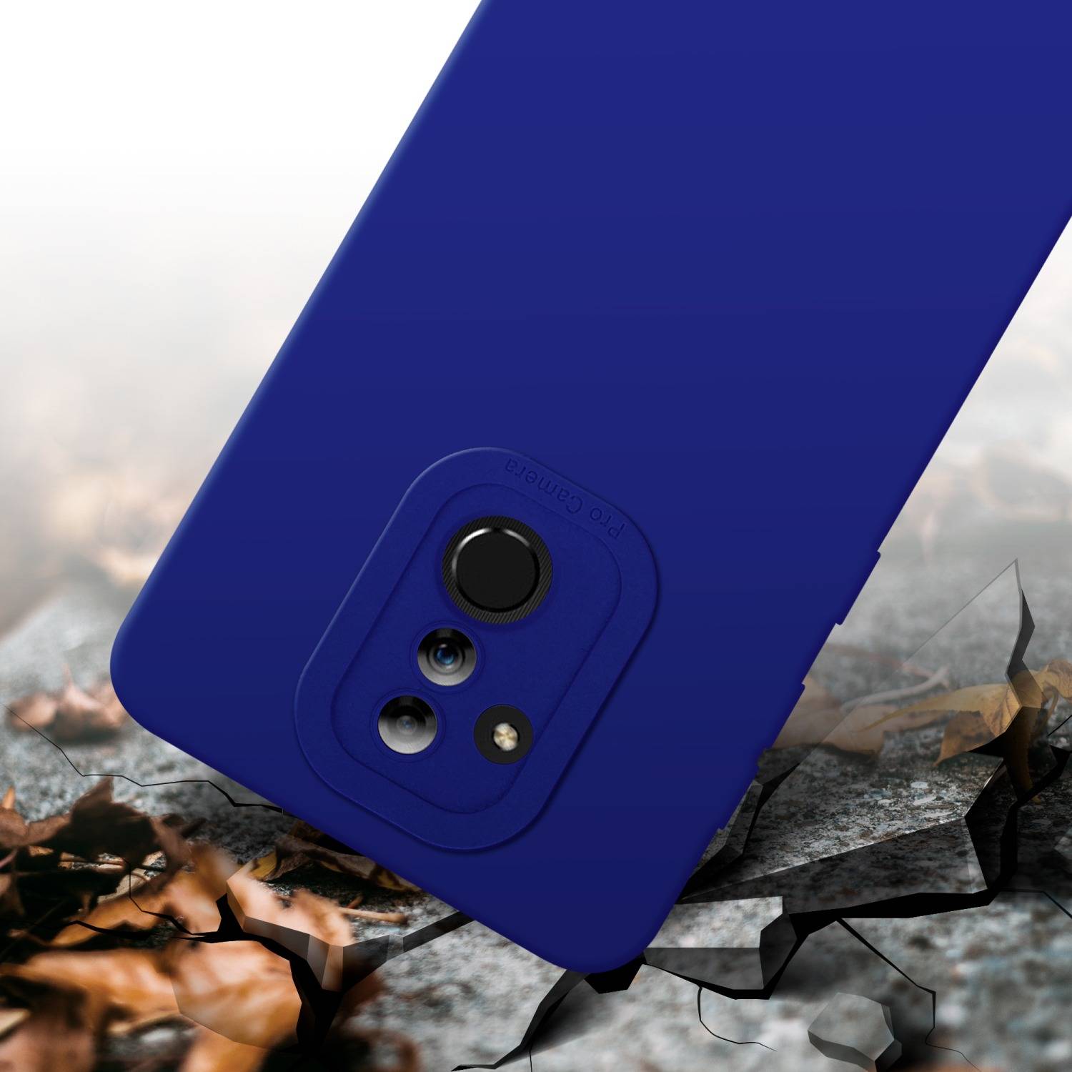 Cadorabo Hülle für Huawei MATE 20 LITE Schutz Hülle in Blau TPU Silikon Etui Case Handyhülle
