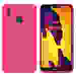 Cadorabo Hülle für Huawei P20 LITE 2018 / NOVA 3E Schutz Hülle in Pink TPU Silikon Etui Case Handyhülle
