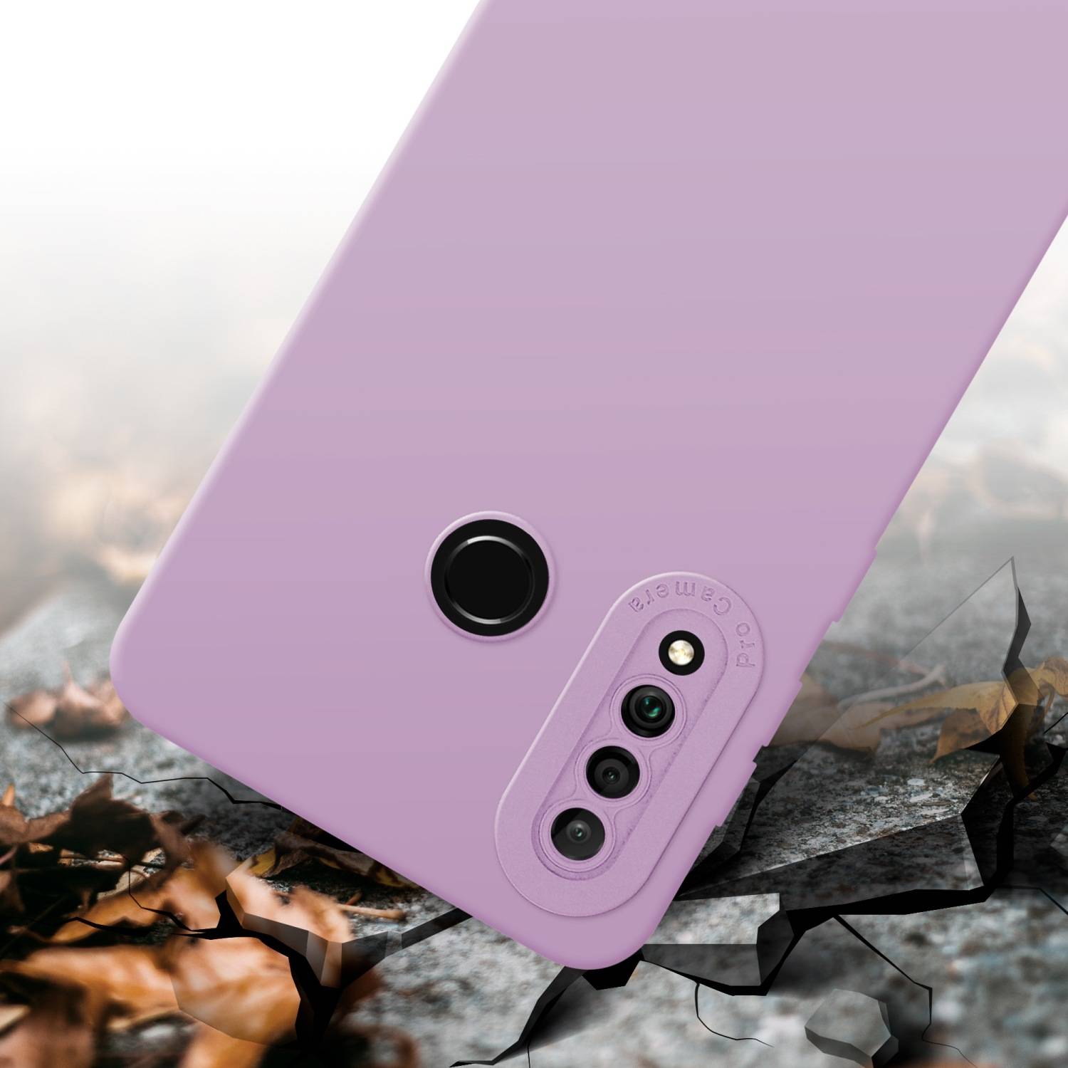 Cadorabo Hülle für Huawei P30 LITE Schutz Hülle in Rosa TPU Silikon Etui Case Handyhülle