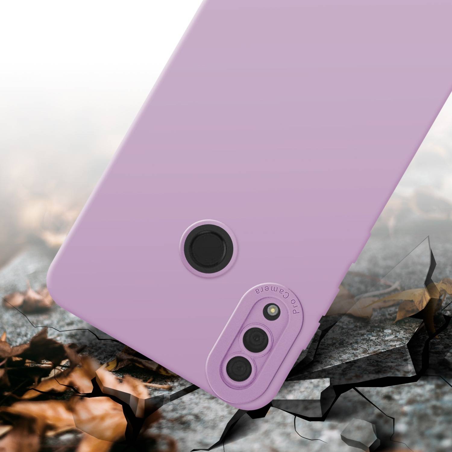 Cadorabo Hülle für Huawei Y7 2019 / Y7 PRIME 2019 Schutz Hülle in Rosa TPU Silikon Etui Case Handyhülle