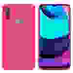Cadorabo Hülle für Motorola MOTO E20 Schutz Hülle in Pink TPU Silikon Etui Case Handyhülle