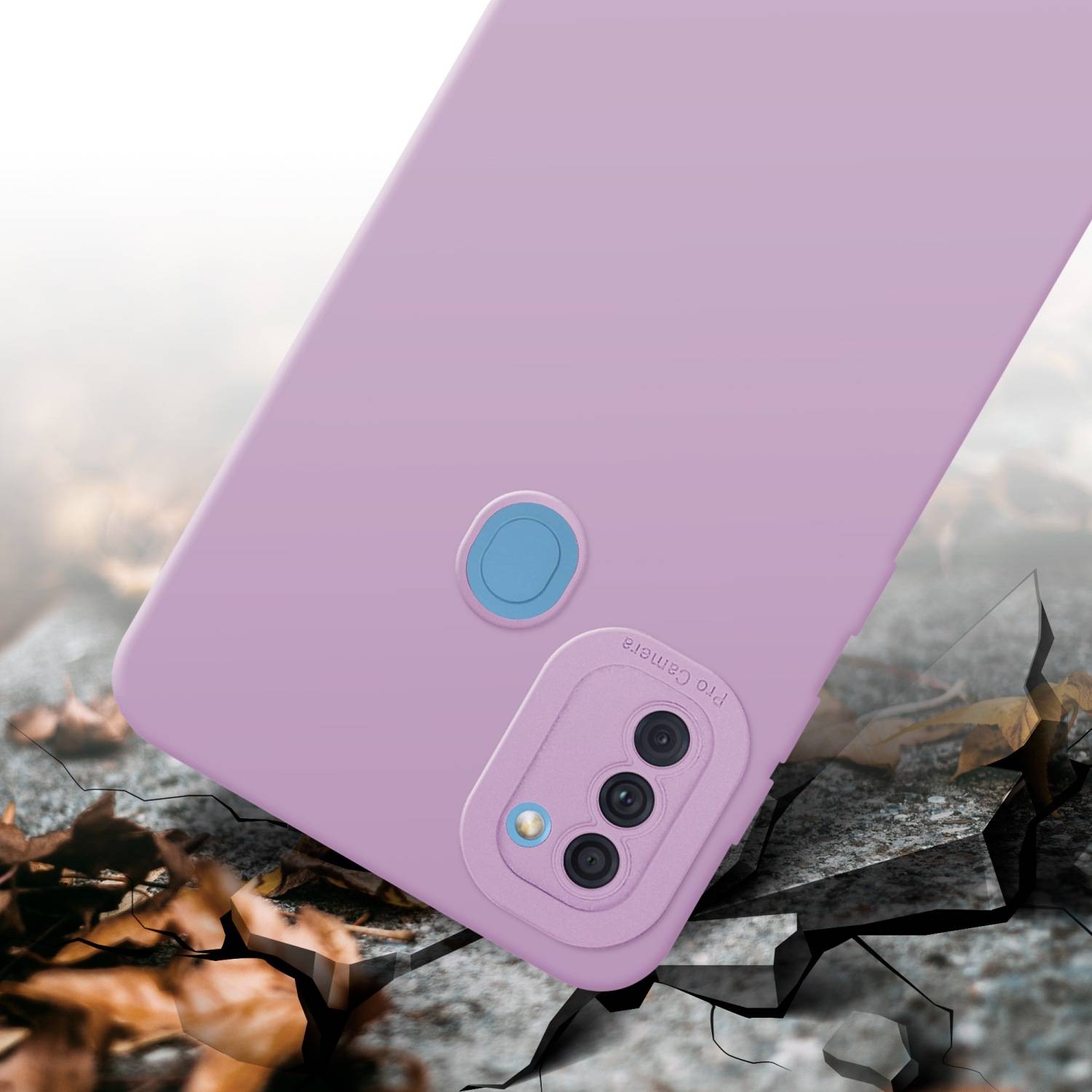 Cadorabo Hülle für Samsung Galaxy A11 / M11 Schutz Hülle in Rosa TPU Silikon Etui Case Handyhülle