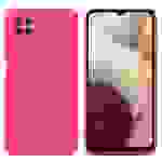 Cadorabo Hülle für Samsung Galaxy A12 / M12 Schutz Hülle in Pink TPU Silikon Etui Case Handyhülle