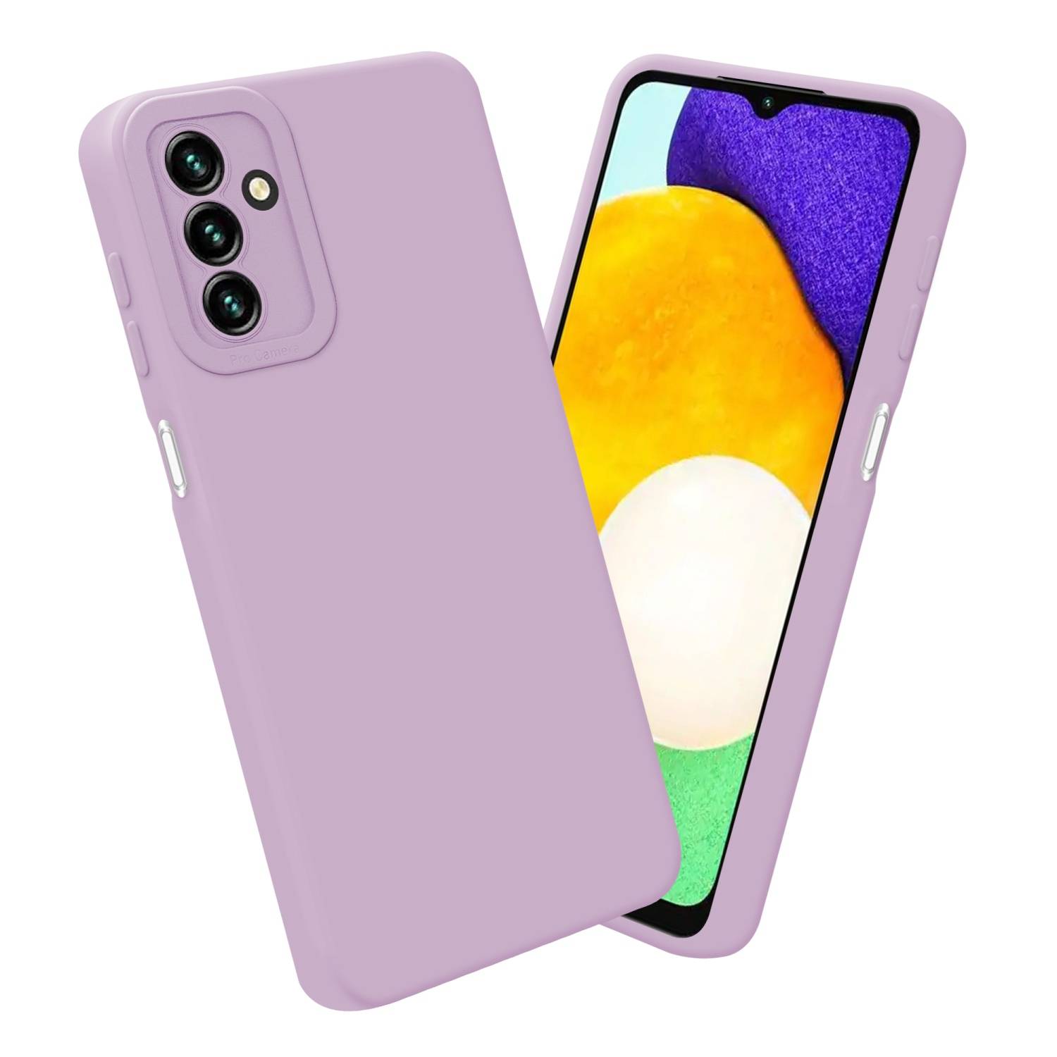 Cadorabo Hülle für Samsung Galaxy A13 5G Schutz Hülle in Rosa TPU Silikon Etui Case Handyhülle
