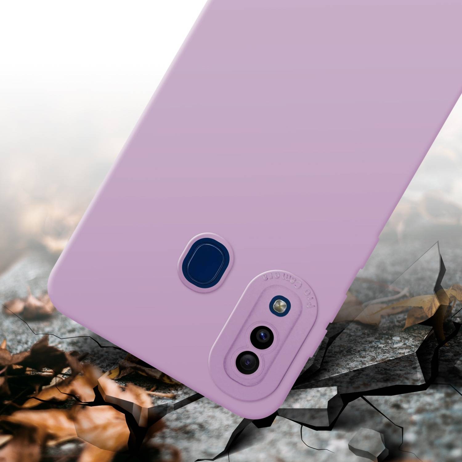 Cadorabo Hülle für Samsung Galaxy A20 / A30 / M10s Schutz Hülle in Rosa TPU Silikon Etui Case Handyhülle