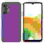 Cadorabo Hülle für Samsung Galaxy A32 4G Schutz Hülle in Lila TPU Silikon Etui Case Handyhülle