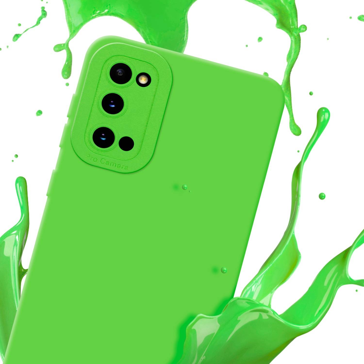 Cadorabo Hülle für Samsung Galaxy S20 Schutz Hülle in Grün TPU Silikon Etui Case Handyhülle