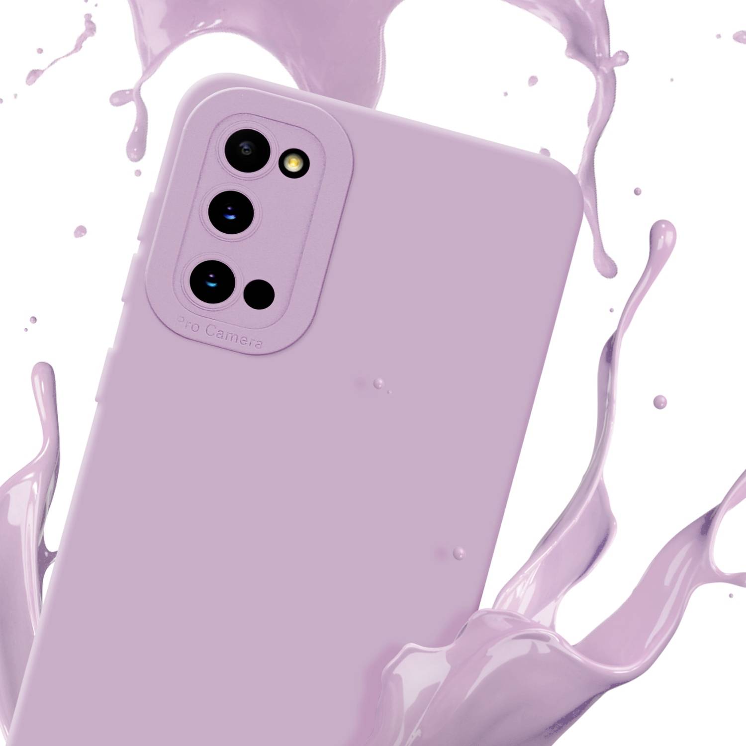 Cadorabo Hülle für Samsung Galaxy S20 Schutz Hülle in Rosa TPU Silikon Etui Case Handyhülle